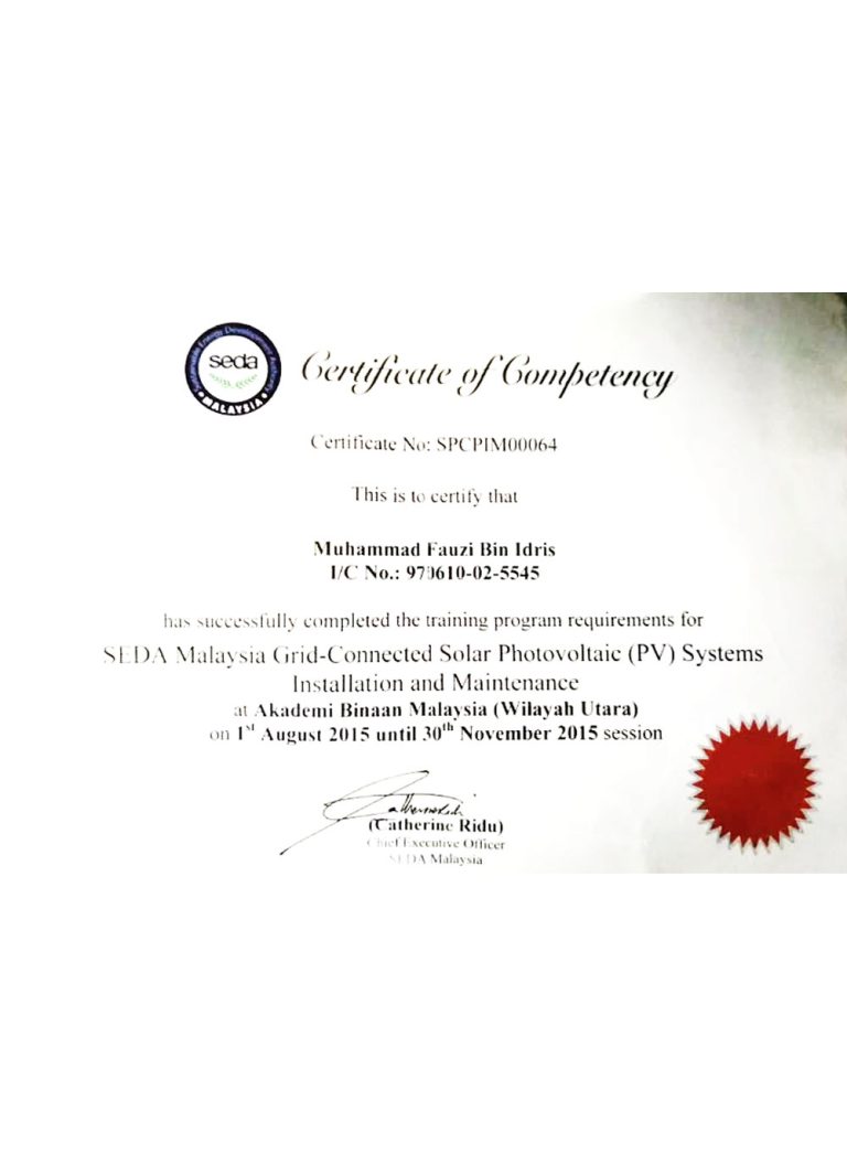 Qualification / Certification