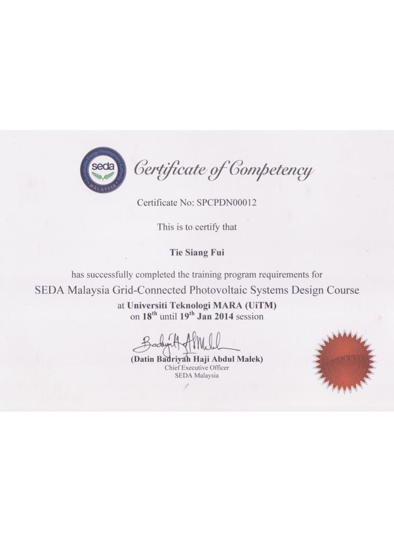 Qualification / Certification